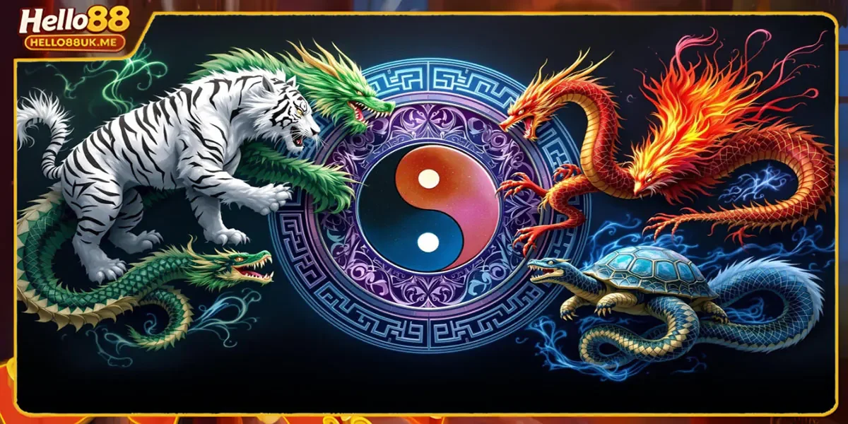Ý nghĩa các biểu tượng trong game kho báu tứ linh Hello88